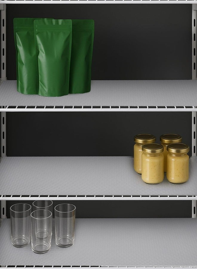 Zelphvt 18"x197" Shelf Liner for Wire Shelving Thicken Wire Shelf Liner Transparent Pantry Shelf Liners Protector Mats Waterproof Plastic Cabinets Drawer Liner for Kitchen Drawer, Easy to Cut. - Image 5